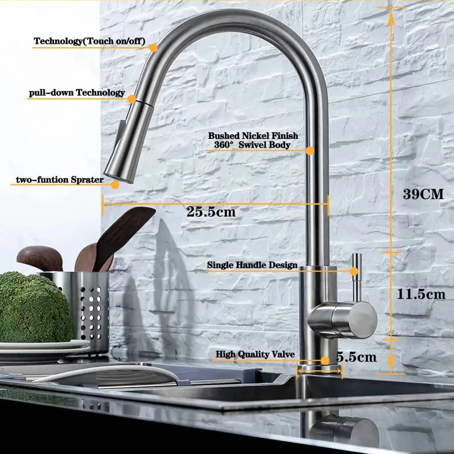 Smart Sensor Kitchen Faucet