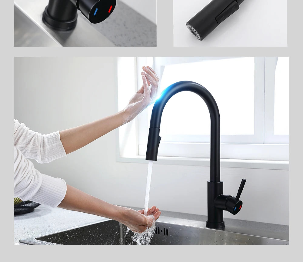 Smart Sensor Kitchen Faucet