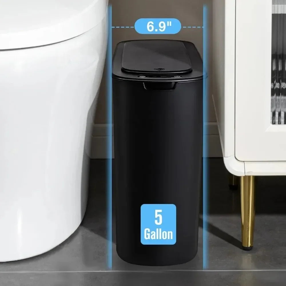 Touchless Bathroom Trash Can