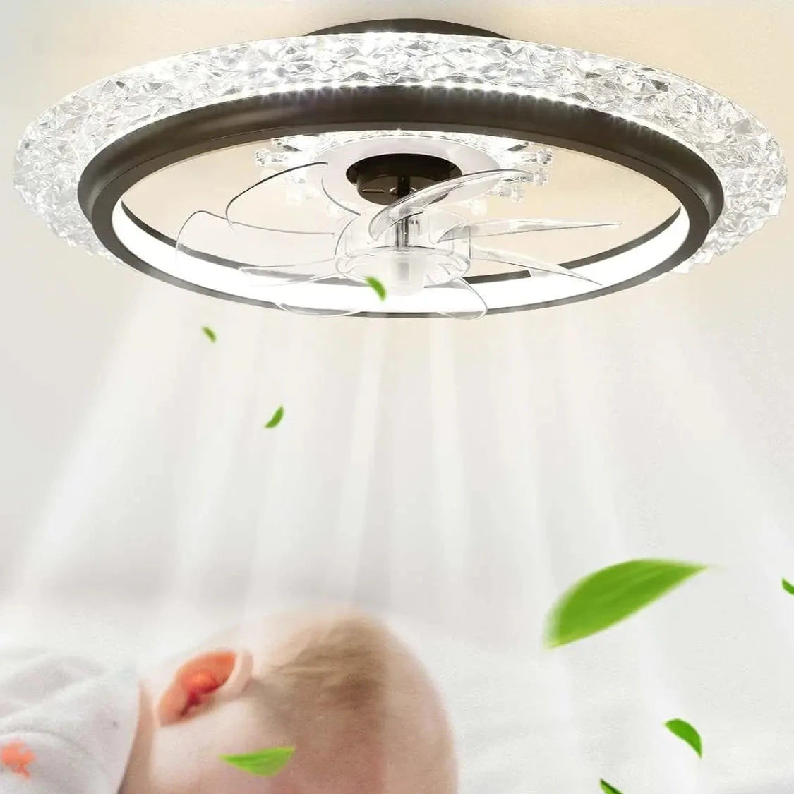 Smart Ceiling Fan with Lights