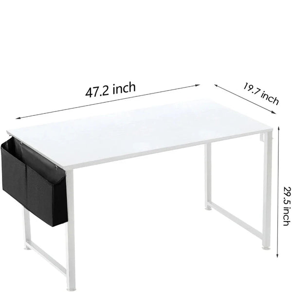 White Office Desk