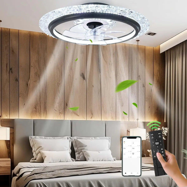 Smart Ceiling Fan with Lights